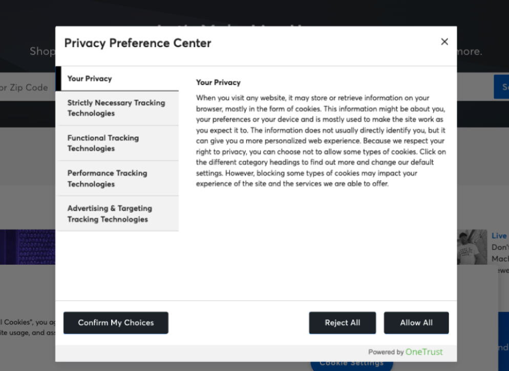 سياسة ملفات الارتباط سياسة ملفات الارتباط